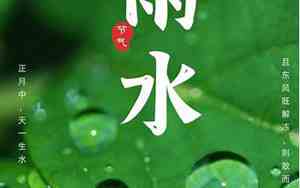 2021年雨水节气图片大全