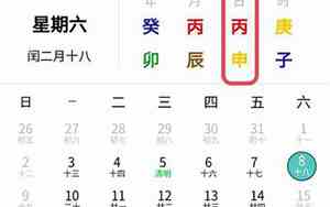 丙申日财运
