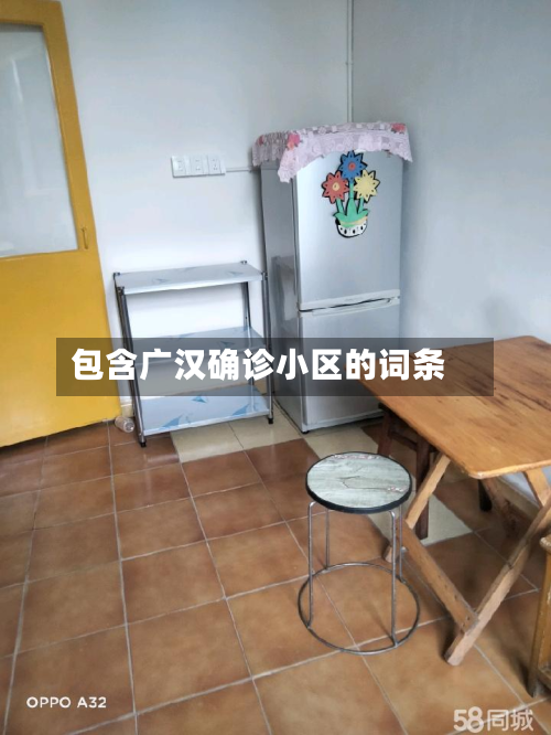 包含广汉确诊小区的词条-第3张图片