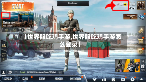 【世界服吃鸡手游,世界服吃鸡手游怎么登录】