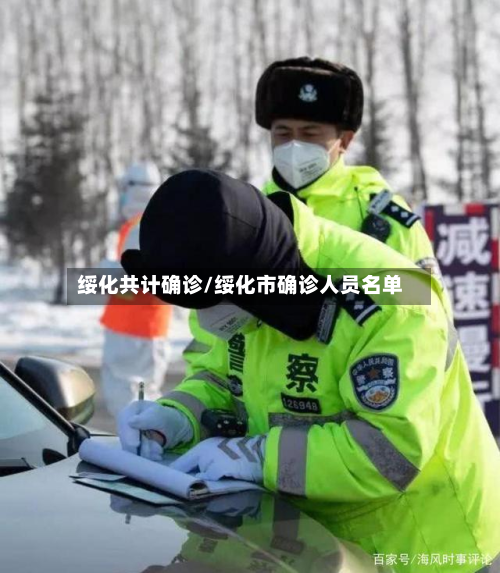 绥化共计确诊/绥化市确诊人员名单