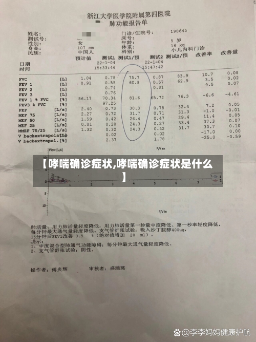 【哮喘确诊症状,哮喘确诊症状是什么】