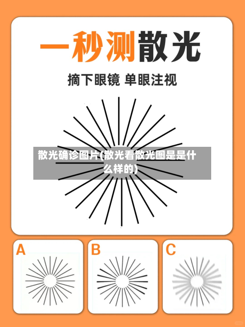 散光确诊图片(散光看散光图是是什么样的)