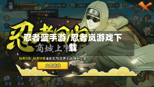 忍者蓝手游/忍者岚游戏下载-第3张图片