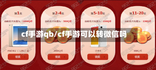 cf手游qb/cf手游可以转微信吗-第3张图片