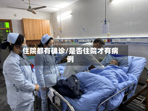住院都有确诊/是否住院才有病例