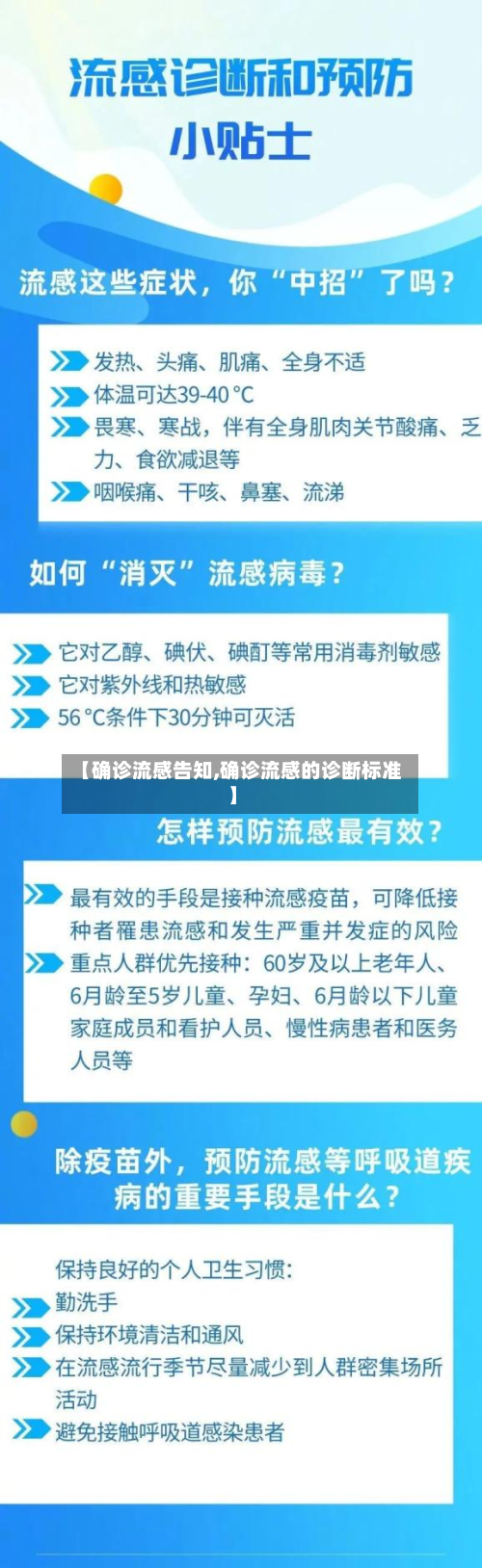 【确诊流感告知,确诊流感的诊断标准】-第2张图片