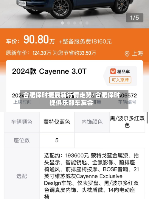 合肥保时捷最新行情走势/合肥保时捷俱乐部车友会-第3张图片