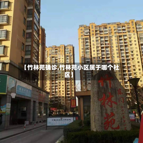 【竹林苑确诊,竹林苑小区属于哪个社区】