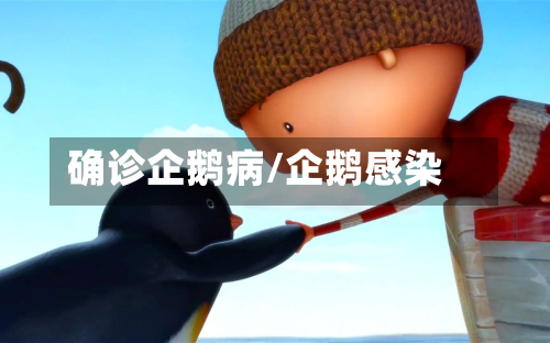 确诊企鹅病/企鹅感染