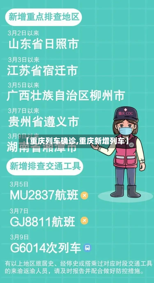 【重庆列车确诊,重庆新增列车】