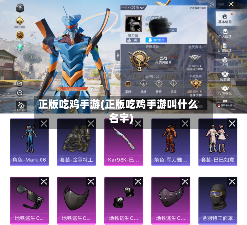 正版吃鸡手游(正版吃鸡手游叫什么名字)-第2张图片