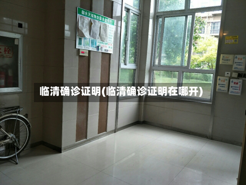 临清确诊证明(临清确诊证明在哪开)