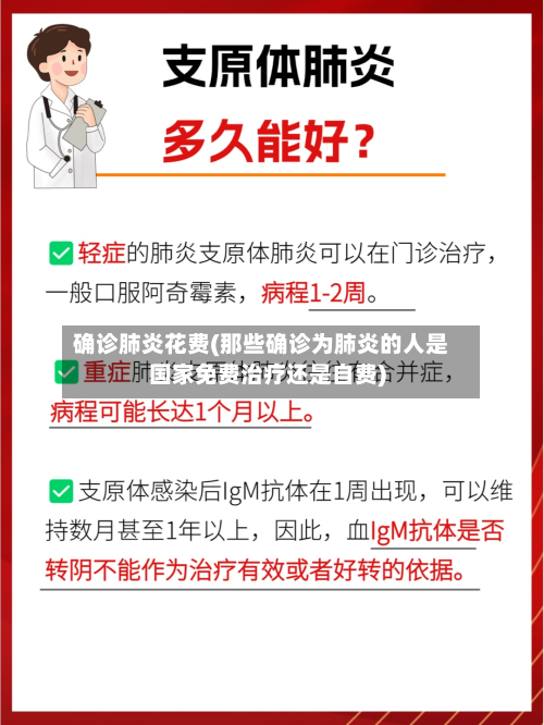 确诊肺炎花费(那些确诊为肺炎的人是国家免费治疗还是自费)-第2张图片