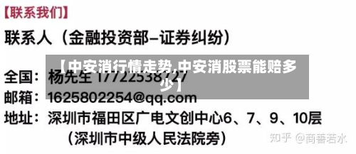 【中安消行情走势,中安消股票能赔多少】