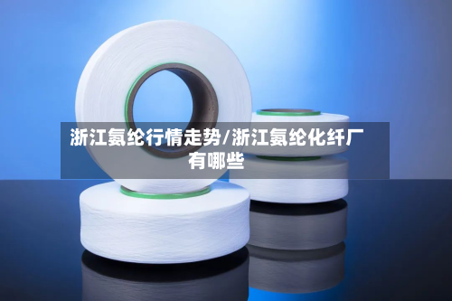 浙江氨纶行情走势/浙江氨纶化纤厂有哪些-第2张图片