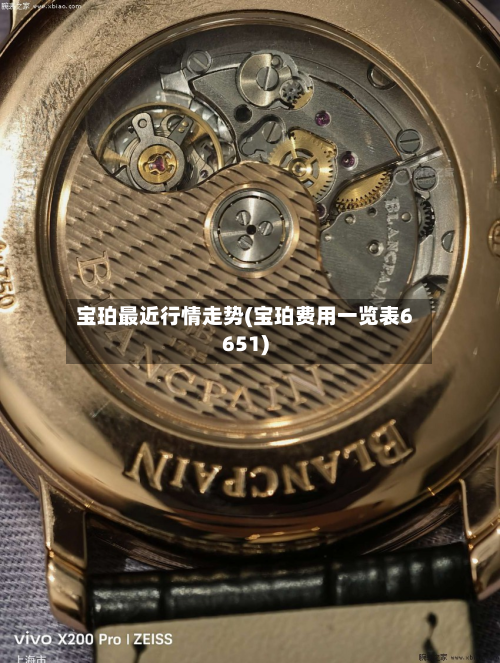 宝珀最近行情走势(宝珀费用一览表6651)-第3张图片