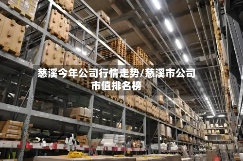 慈溪今年公司行情走势/慈溪市公司市值排名榜