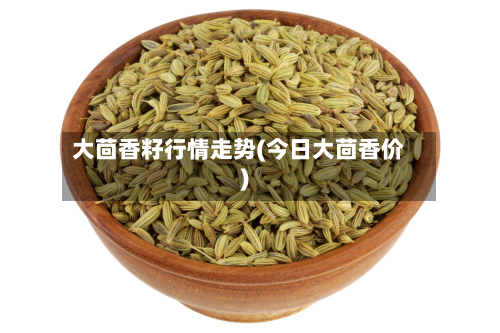 大茴香籽行情走势(今日大茴香价)-第2张图片