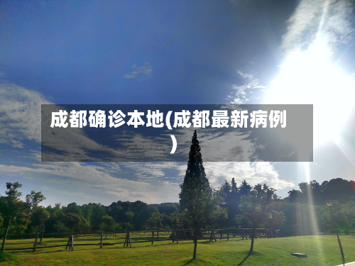 成都确诊本地(成都最新病例)