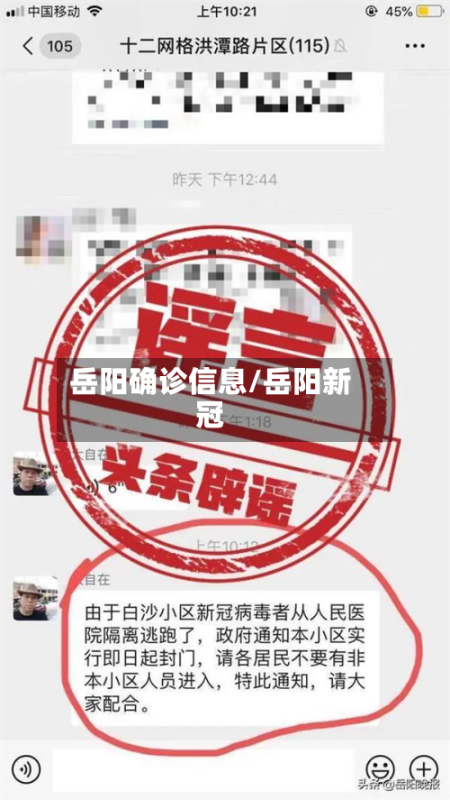 岳阳确诊信息/岳阳新冠-第2张图片