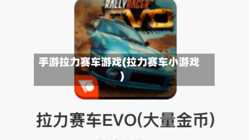 手游拉力赛车游戏(拉力赛车小游戏)-第2张图片