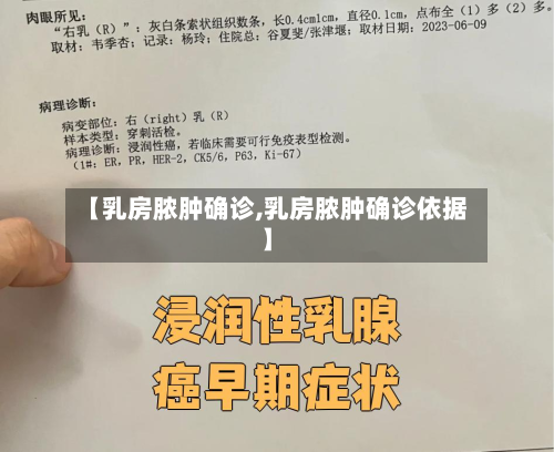 【乳房脓肿确诊,乳房脓肿确诊依据】-第2张图片