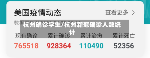 杭州确诊学生/杭州新冠确诊人数统计