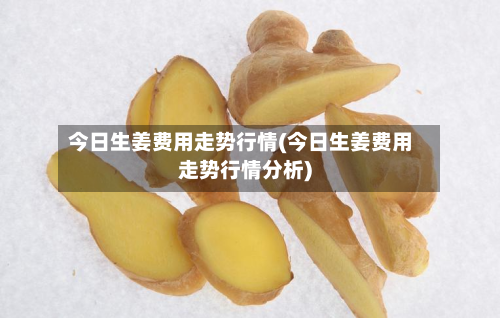 今日生姜费用走势行情(今日生姜费用走势行情分析)-第2张图片