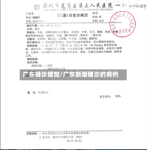 广东确诊增加/广东新增确诊的病例-第2张图片