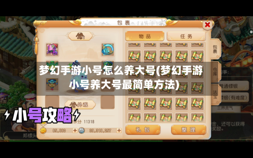 梦幻手游小号怎么养大号(梦幻手游小号养大号最简单方法)