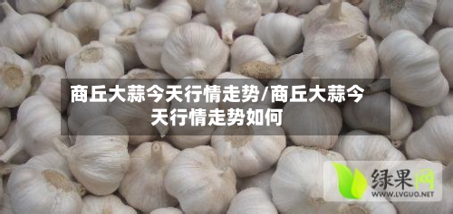 商丘大蒜今天行情走势/商丘大蒜今天行情走势如何