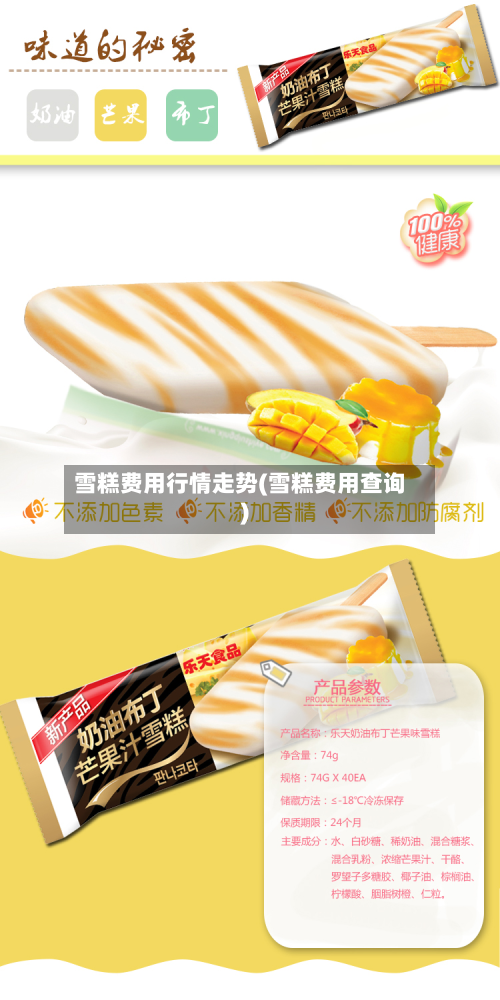 雪糕费用行情走势(雪糕费用查询)-第2张图片