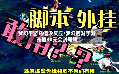 梦幻手游充值没反应/梦幻西游手游充值30元会封号吗-第2张图片