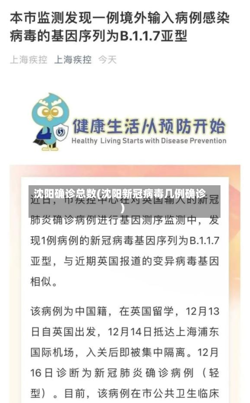 沈阳确诊总数(沈阳新冠病毒几例确诊)