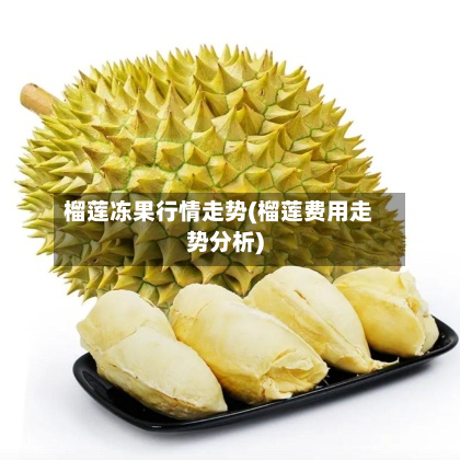 榴莲冻果行情走势(榴莲费用走势分析)