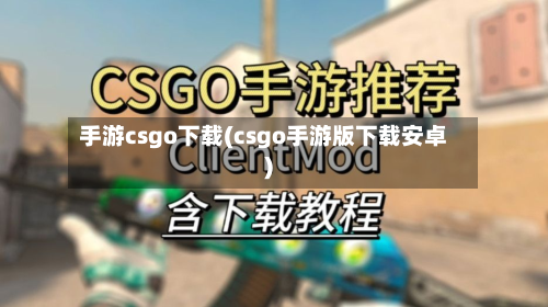 手游csgo下载(csgo手游版下载安卓)