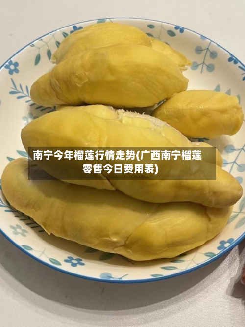 南宁今年榴莲行情走势(广西南宁榴莲零售今日费用表)-第3张图片