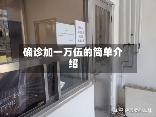 确诊加一万伍的简单介绍