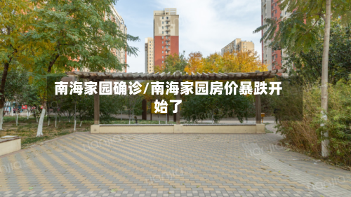 南海家园确诊/南海家园房价暴跌开始了-第3张图片