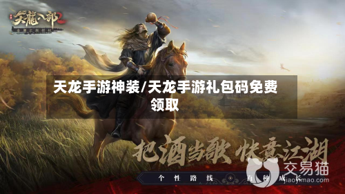 天龙手游神装/天龙手游礼包码免费领取