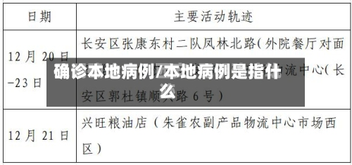 确诊本地病例/本地病例是指什么-第2张图片