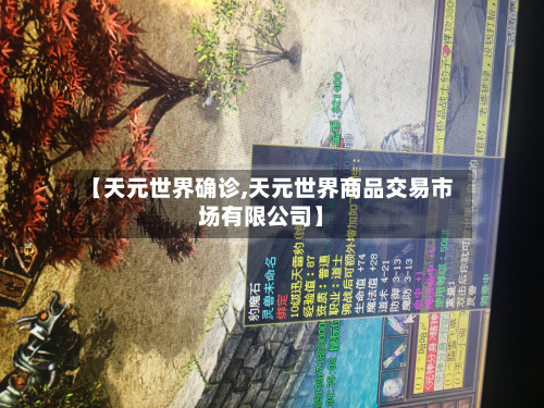 【天元世界确诊,天元世界商品交易市场有限公司】-第2张图片