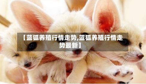 【蓝狐养殖行情走势,蓝狐养殖行情走势最新】