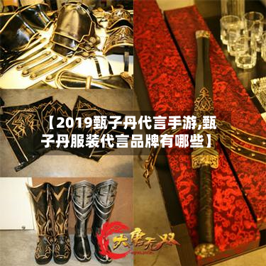 【2019甄子丹代言手游,甄子丹服装代言品牌有哪些】-第3张图片