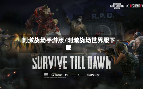 刺激战场手游版/刺激战场世界服下载