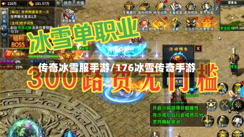 传奇冰雪服手游/176冰雪传奇手游