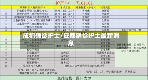 成都确诊护士/成都确诊护士最新消息-第2张图片