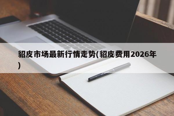 貂皮市场最新行情走势(貂皮费用2026年)