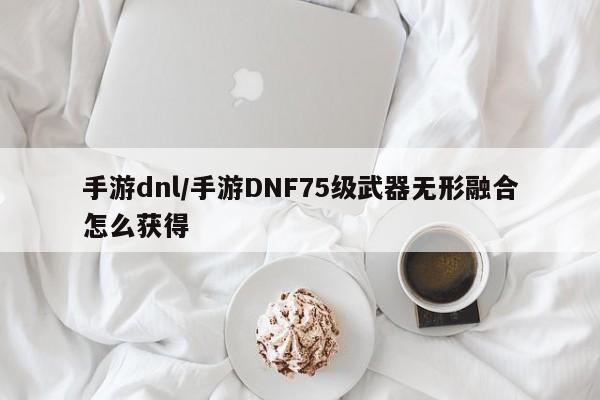 手游dnl/手游DNF75级武器无形融合怎么获得